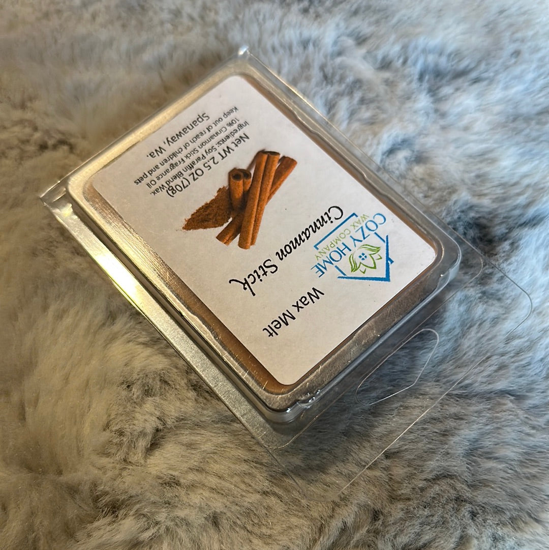 Cinnamon Stick Wax Melt 2.5oz – Cozy Home Wax Company