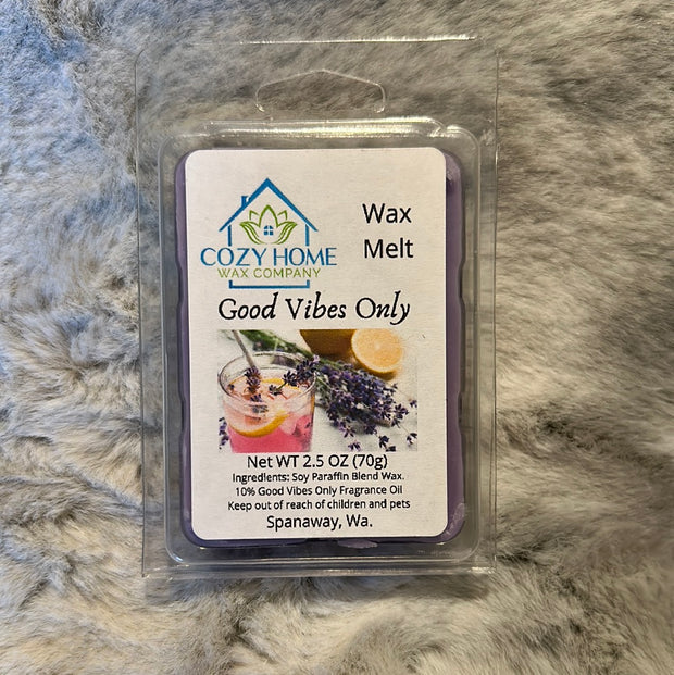 Good Vibes Only 2.5oz Wax Melt