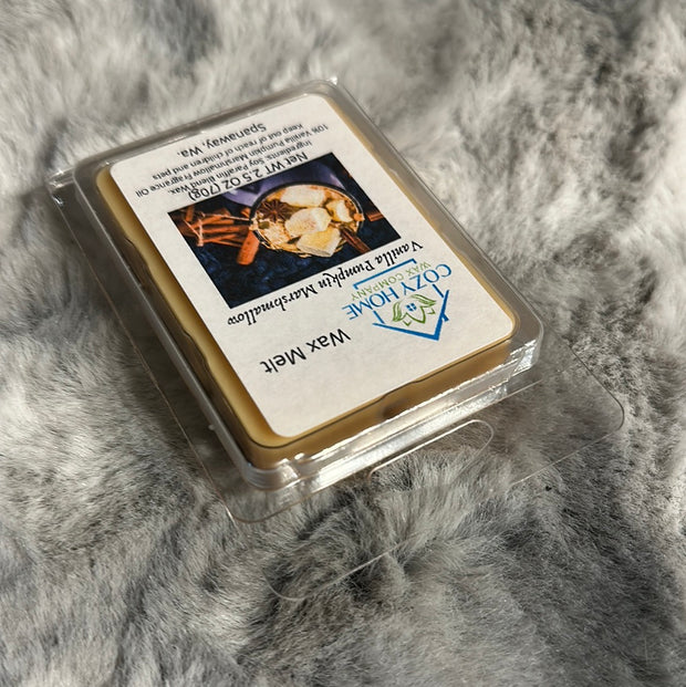 Vanilla Pumpkin Marshmallow Wax Melt 2.5 oz