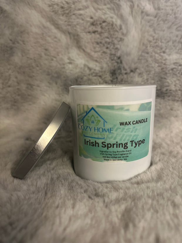 Irish Spring 8oz Candle