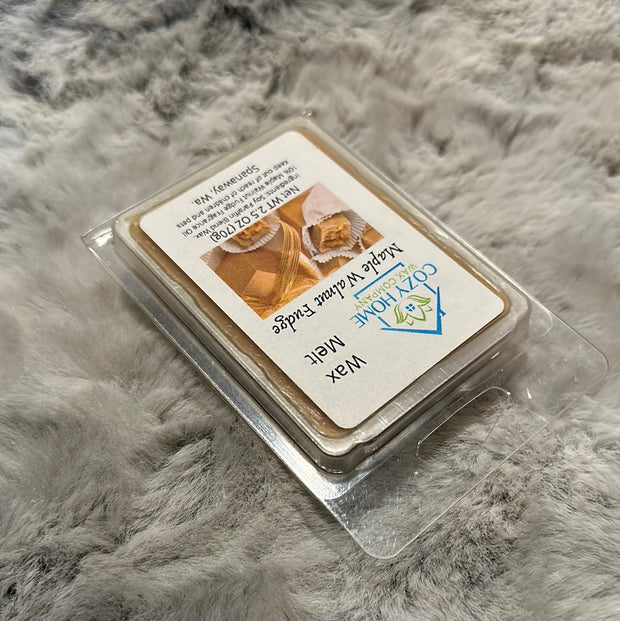 Maple Walnut Fudge 2.5oz Wax Melt