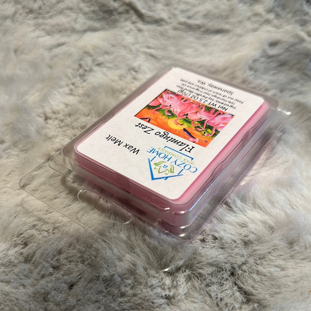 Flamingo Zest Wax Melt 2.5oz