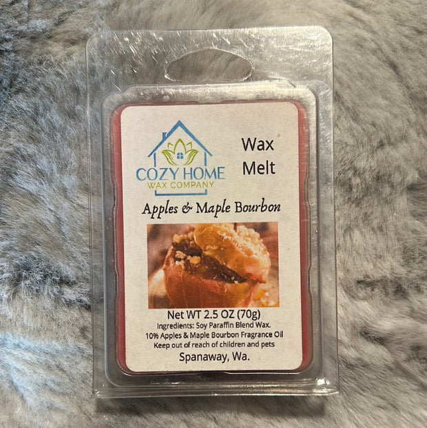 Apples & Maple Bourbon 2.5oz Wax Melt