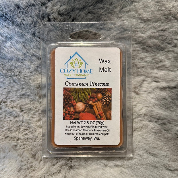 Cinnamon Pinecone 2.5oz Wax Melt