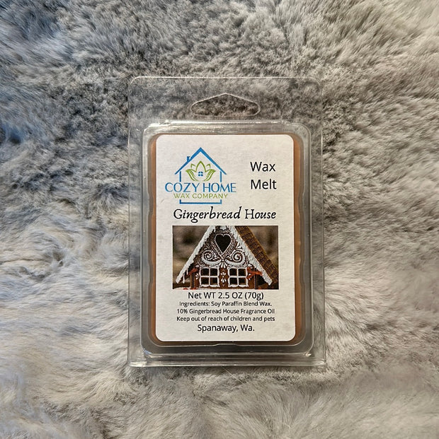Gingerbread House 2.5oz Wax Melt