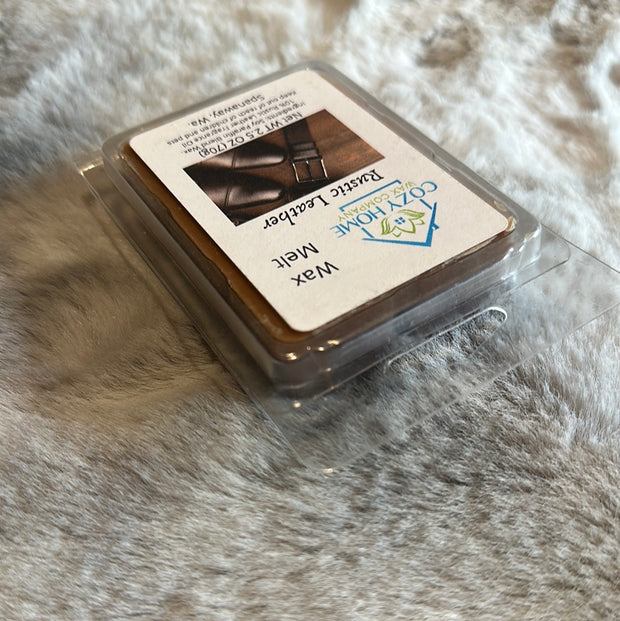Rustic Leather Wax Melt 2.5oz
