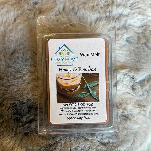 Honey & Bourbon 2.5oz Wax Melt