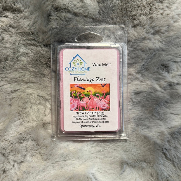 Flamingo Zest Wax Melt 2.5oz