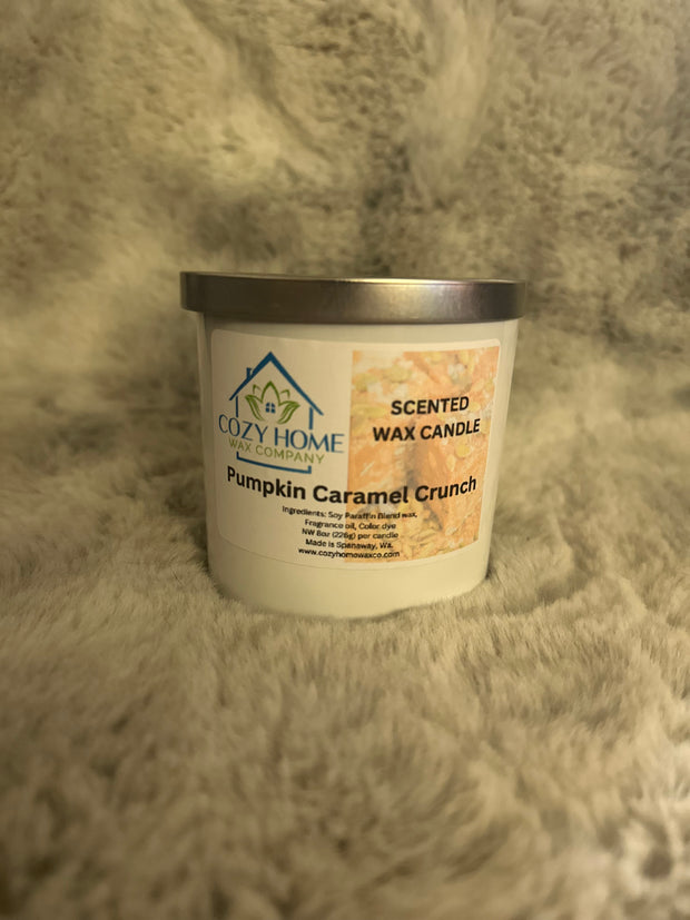 Pumpkin Caramel Crunch 8oz Candle
