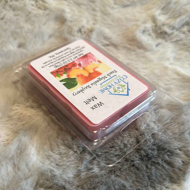Peach Magnolia Raspberry Wax Melt 2.5oz
