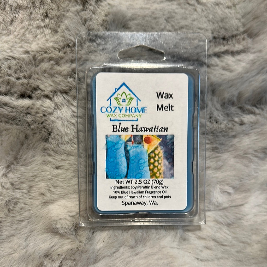 Blue Hawaiian Wax Melt 2.5oz – Cozy Home Wax Company