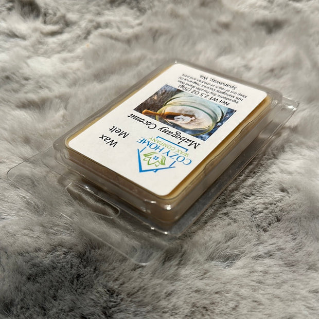 Mahogany Coconut 2.5oz Wax Melt