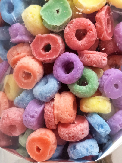 Fruit Loops Shaped and Scented Wax Embeds Wax Melt