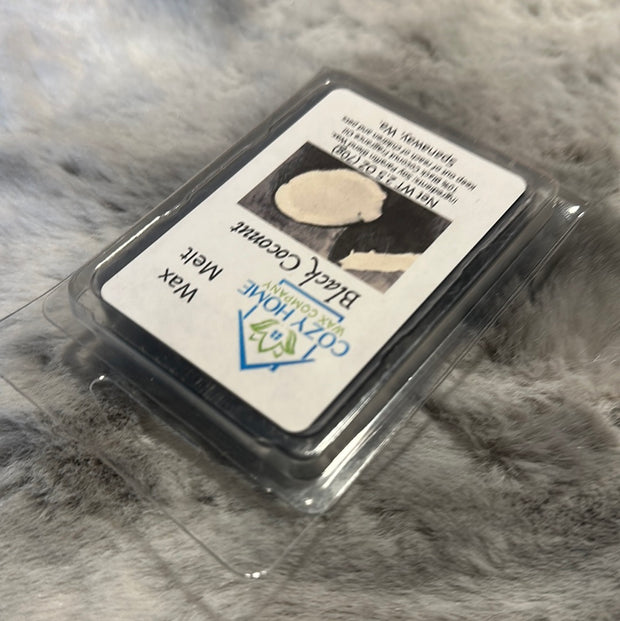 Black Coconut Wax Malt 2.5 oz