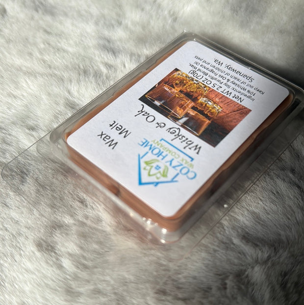 Whiskey & Oak Wax Melt 2.5 oz