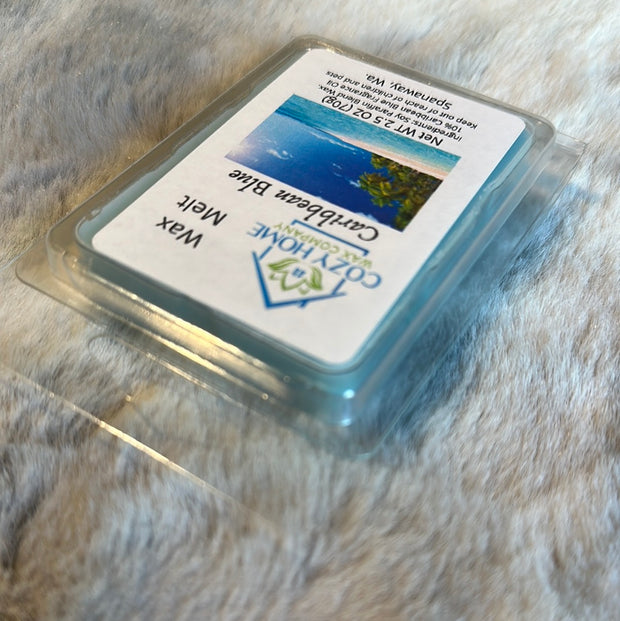 Caribbean Blue Wax Melt 2.5 oz