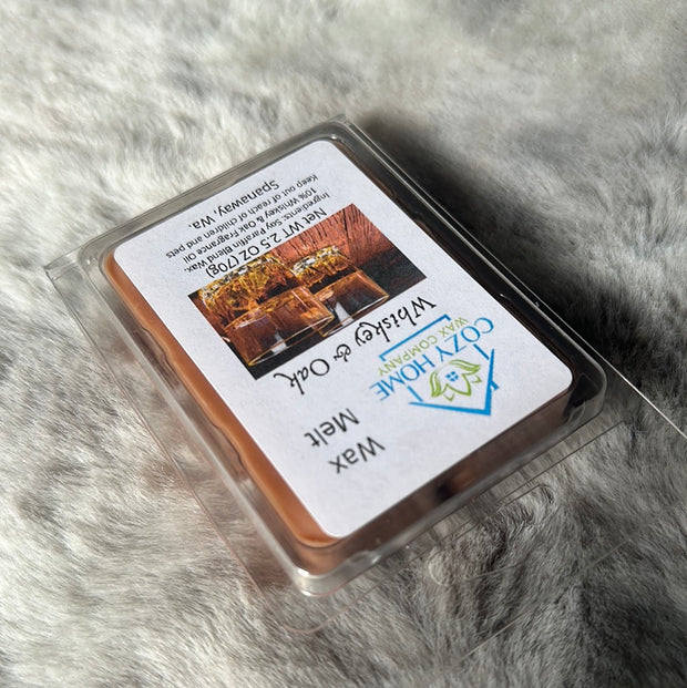 Whiskey & Oak Wax Melt 2.5 oz