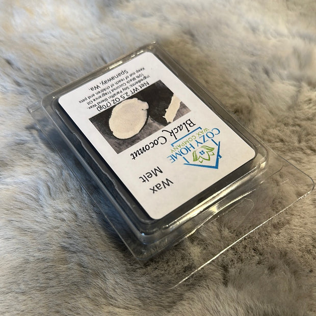 Black Coconut Wax Malt 2.5 oz