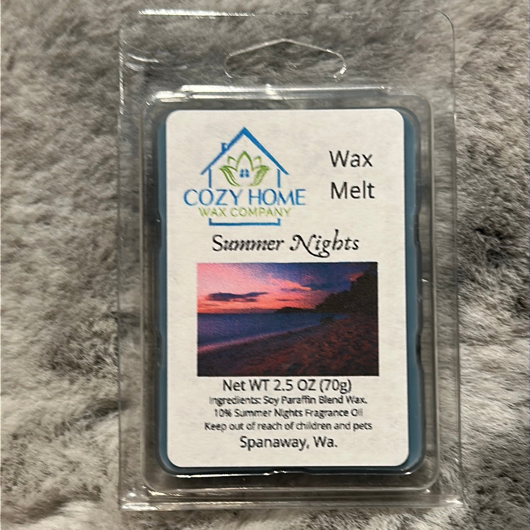 Summer Nights Wax Melt 2.5 oz – Cozy Home Wax Company