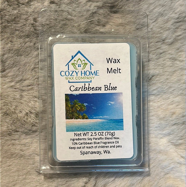 Caribbean Blue Wax Melt 2.5 oz