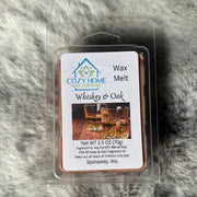 Whiskey & Oak Wax Melt 2.5 oz