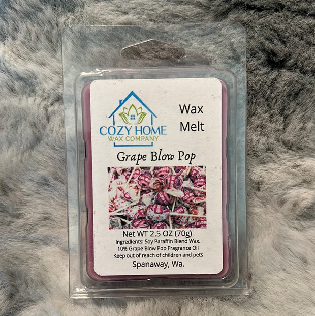 Grape Blow Pop 2.5oz Wax Melt