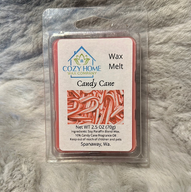 Candy Cane 2.5oz Wax Melt