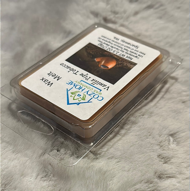 Vanilla Pipe Tobacco Wax Melt 2.5 oz