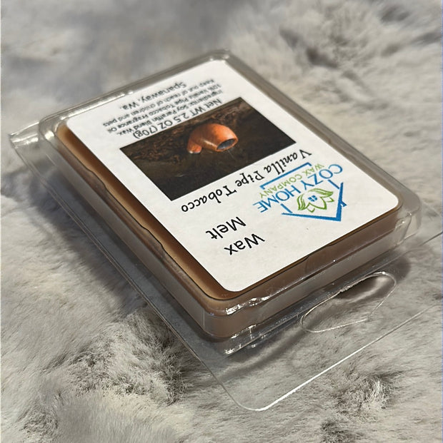 Vanilla Pipe Tobacco Wax Melt 2.5 oz