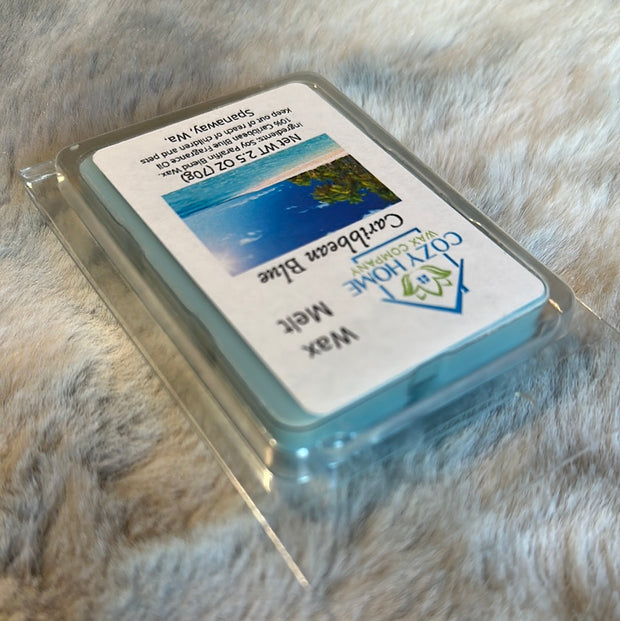 Caribbean Blue Wax Melt 2.5 oz