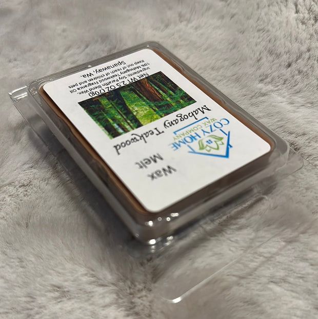 Mahogany Teakwood Wax Melt 2.5 oz