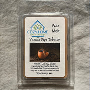 Vanilla Pipe Tobacco Wax Melt 2.5 oz