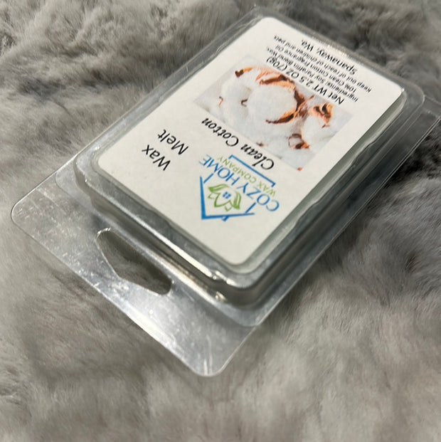 Clean Cotton 2.5oz Wax Melt