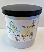 Very Vanilla Candle 8oz with lid and gift box