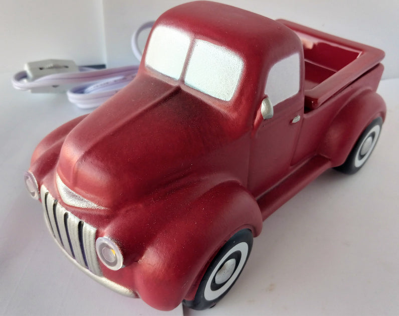 Vintage Red Truck Wax Warmer Plug in Cozy Home Wax Company